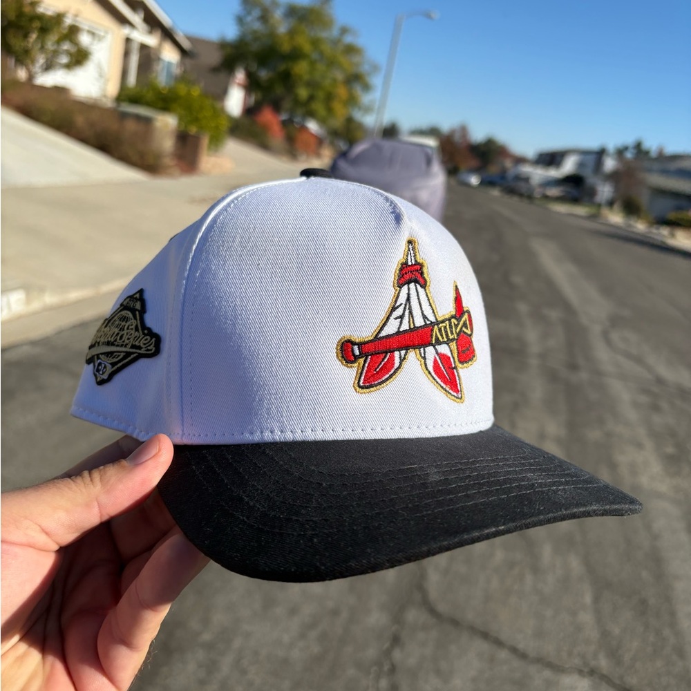 Custom Atlanta Braves Chanlionship SnapBack